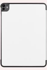 NoXx Hoesje Geschikt voor iPad Pro 2024 (11 inch) Hoesje Case Hard Cover Hoes Book Case - Wit