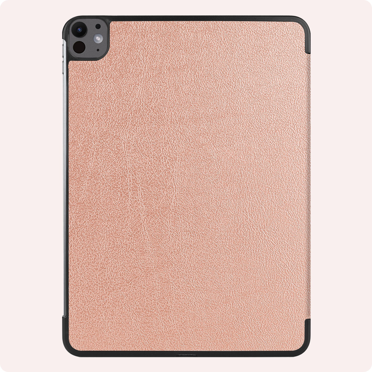NoXx Hoesje Geschikt voor iPad Pro 2024 (11 inch) Hoesje Case Hard Cover Hoes Book Case - Rosé goud