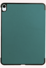 NoXx Hoesje Geschikt voor iPad Air 6 (11 inch) Hoesje Case Hard Cover Hoes Book Case - Donkergroen