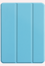 NoXx Hoesje Geschikt voor iPad Pro 2024 (11 inch) Hoesje Case Hard Cover Hoes Book Case - Lichtblauw