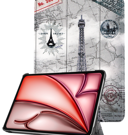 NoXx NoXx iPad Air 6 (11 inch) Hoesje - Eiffeltoren