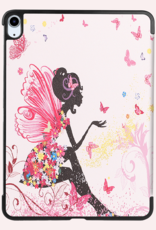 NoXx Hoesje Geschikt voor iPad Air 6 (11 inch) Hoesje Case Hard Cover Hoes Book Case - Elfje