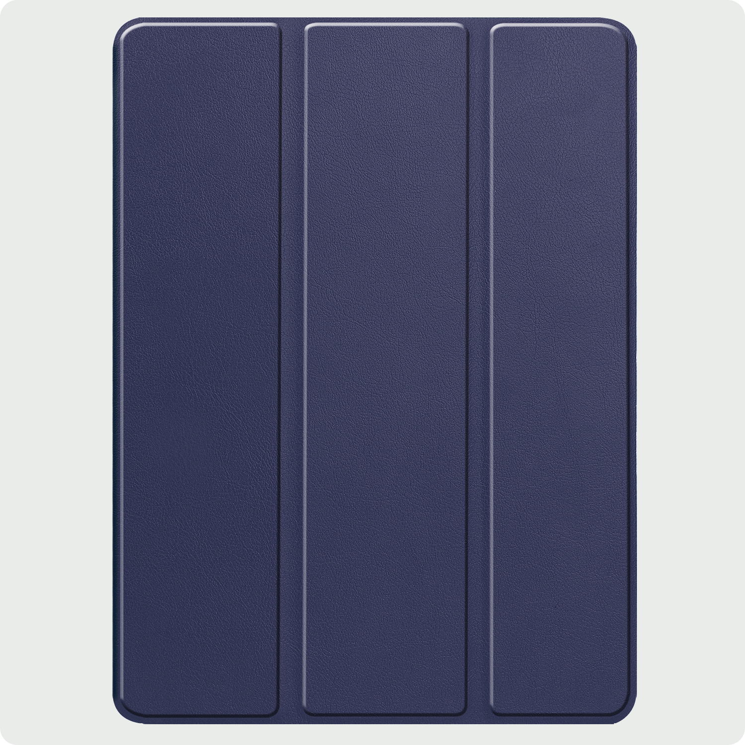 BASEY. Hoesje Geschikt voor iPad Pro 2024 (13 inch) Hoes Case Tablet Hoesje Tri-fold Met Uitsparing Geschikt voor Apple Pencil - Hoes Geschikt voor iPad Pro 2024 13 inch (7e generatie) Hoesje Hard Cover Bookcase Hoes - Donkerblauw
