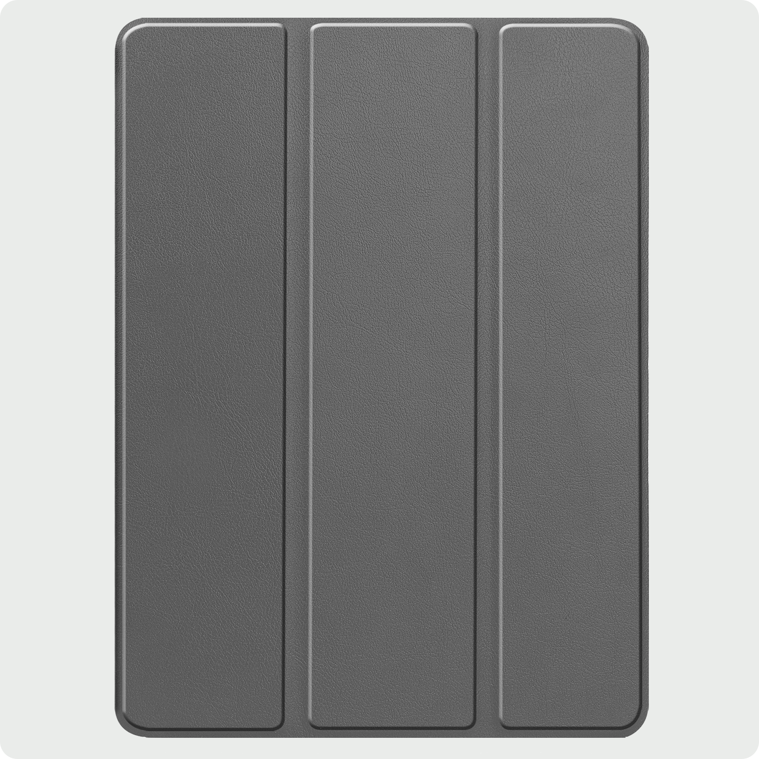 BASEY. Hoesje Geschikt voor iPad Pro 2024 (13 inch) Hoes Case Tablet Hoesje Tri-fold Met Uitsparing Geschikt voor Apple Pencil - Hoes Geschikt voor iPad Pro 2024 13 inch (7e generatie) Hoesje Hard Cover Bookcase Hoes - Grijs