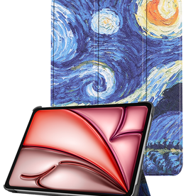 NoXx NoXx iPad Air 6 (11 inch) Hoesje - Sterrenhemel