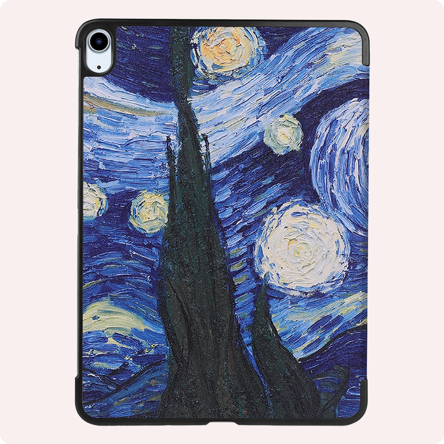 NoXx Hoesje Geschikt voor iPad Air 6 (11 inch) Hoesje Case Hard Cover Hoes Book Case - Sterrenhemel