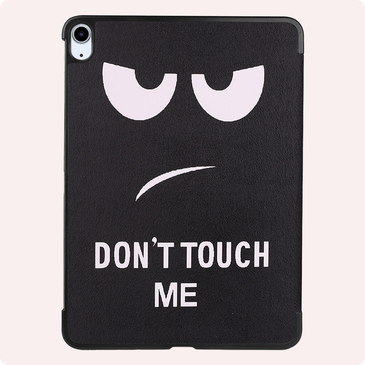 NoXx Hoesje Geschikt voor iPad Air 6 (11 inch) Hoesje Case Hard Cover Hoes Book Case - Don't Touch Me