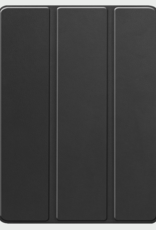 BASEY. Hoesje Geschikt voor iPad Pro 2024 (11 inch) Hoes Case Tablet Hoesje Tri-fold Met Uitsparing Geschikt voor Apple Pencil - Hoes Geschikt voor iPad Pro 2024 11 inch (7e generatie) Hoesje Hard Cover Bookcase Hoes - Zwart