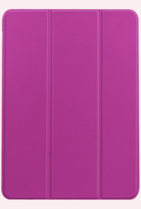 NoXx Hoesje Geschikt voor iPad Air 6 (11 inch) Hoesje Case Hard Cover Hoes Book Case Met Uitsparing Geschikt voor Apple Pencil - Paars
