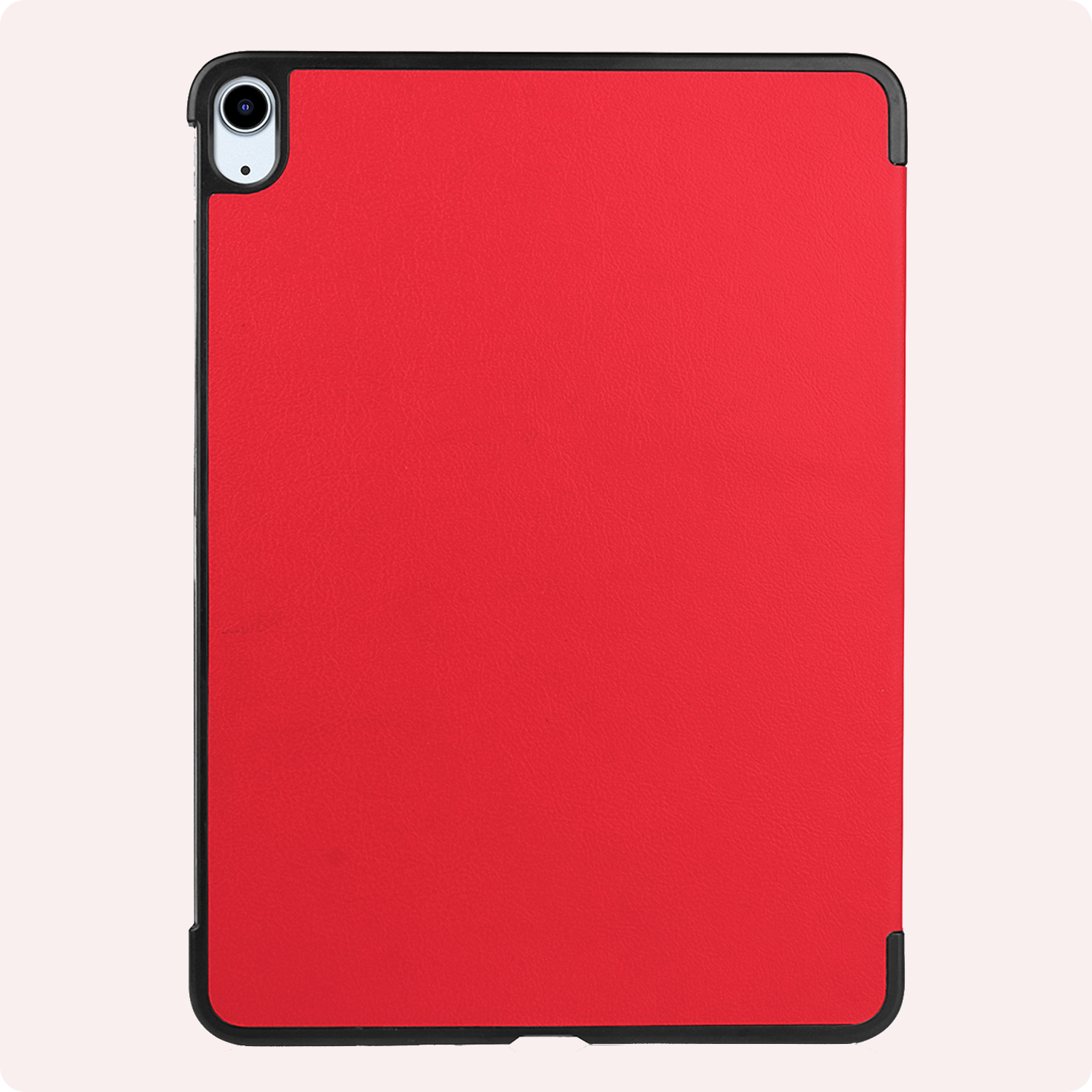NoXx Hoesje Geschikt voor iPad Air 6 (11 inch) Hoesje Case Hard Cover Hoes Book Case Met Uitsparing Geschikt voor Apple Pencil - Rood