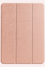 NoXx Hoesje Geschikt voor iPad Air 6 (11 inch) Hoesje Case Hard Cover Hoes Book Case Met Uitsparing Geschikt voor Apple Pencil - Rosé goud