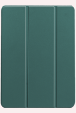 NoXx Hoesje Geschikt voor iPad Air 6 (13 inch) Hoesje Case Hard Cover Hoes Book Case - Donkergroen