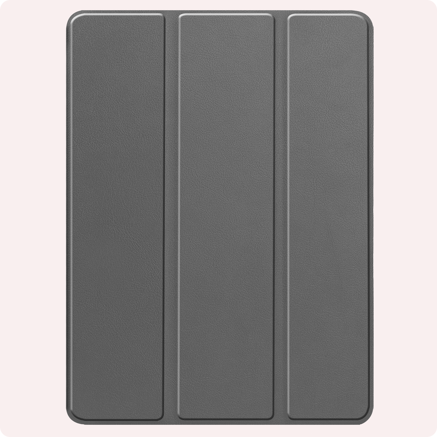 NoXx Hoesje Geschikt voor iPad Pro 2024 (13 inch) Hoesje Case Hard Cover Hoes Book Case Met Uitsparing Geschikt voor Apple Pencil - Grijs