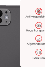 NoXx BTH iPad Pro 13 inch 2024 Camera Screenprotector - 3 PACK