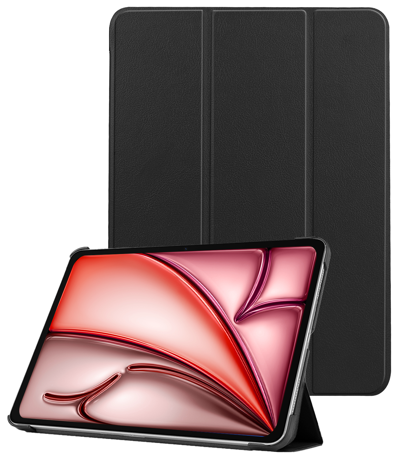 NoXx Hoesje Geschikt voor iPad Air 6 (13 inch) Hoesje Case Hard Cover Hoes Book Case - Zwart