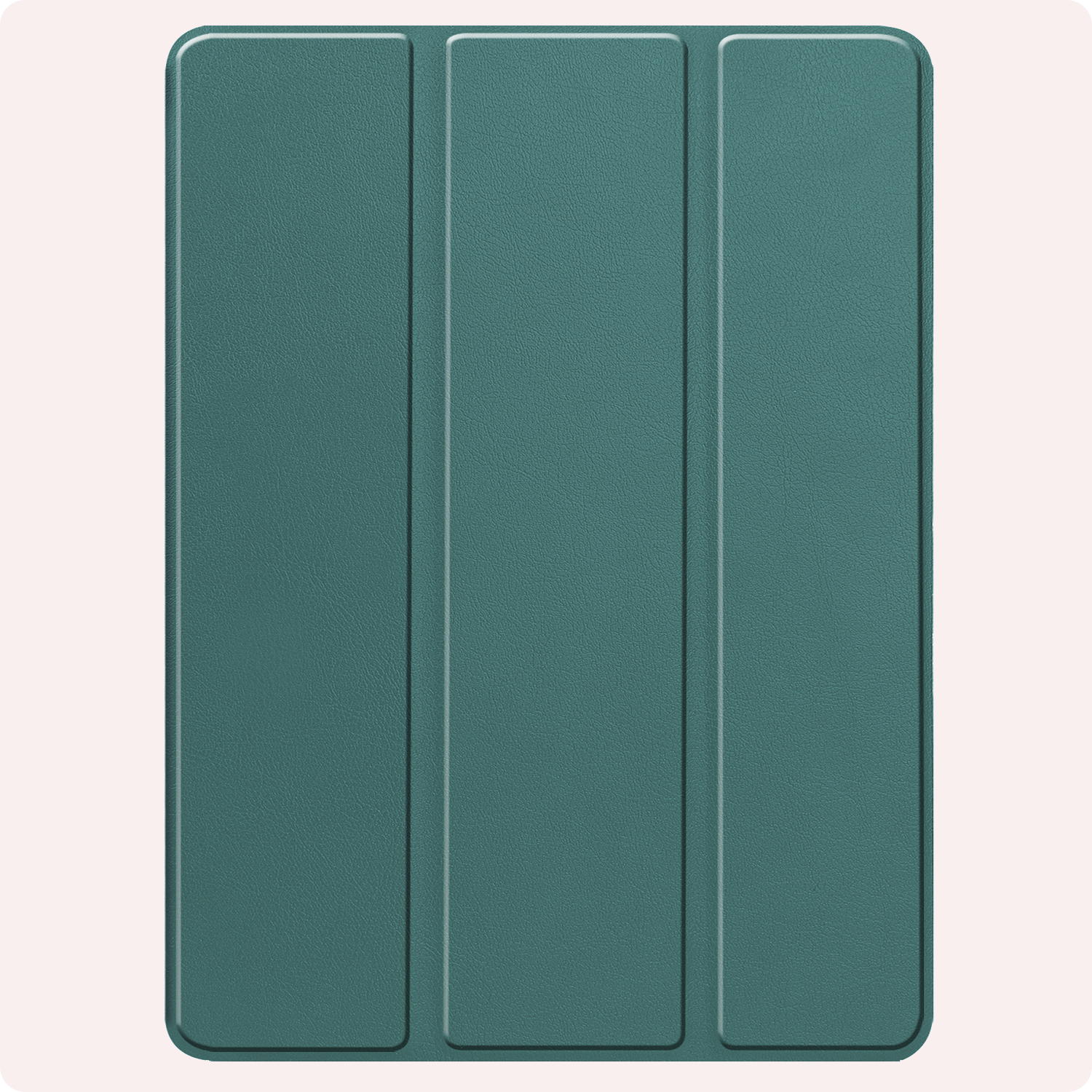 NoXx Hoesje Geschikt voor iPad Pro 2024 (13 inch) Hoesje Case Hard Cover Hoes Book Case Met Uitsparing Geschikt voor Apple Pencil - Donkergroen