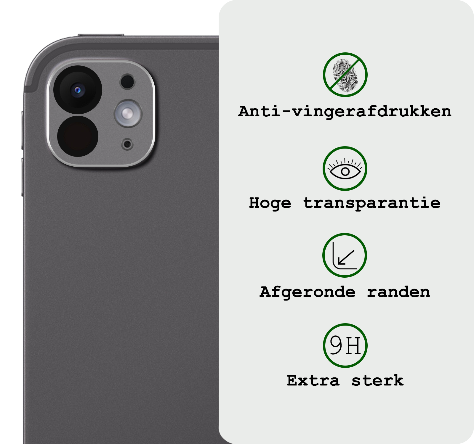 BASEY. BTH iPad Pro 11 inch 2024 Camera Screenprotector