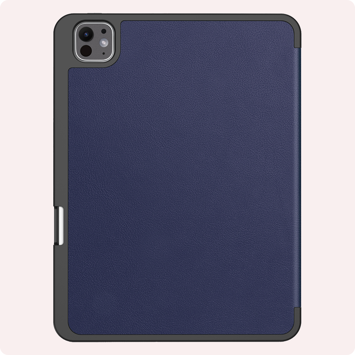 NoXx Hoesje Geschikt voor iPad Pro 2024 (11 inch) Hoesje Case Hard Cover Hoes Book Case Met Uitsparing Geschikt voor Apple Pencil - Donkerblauw