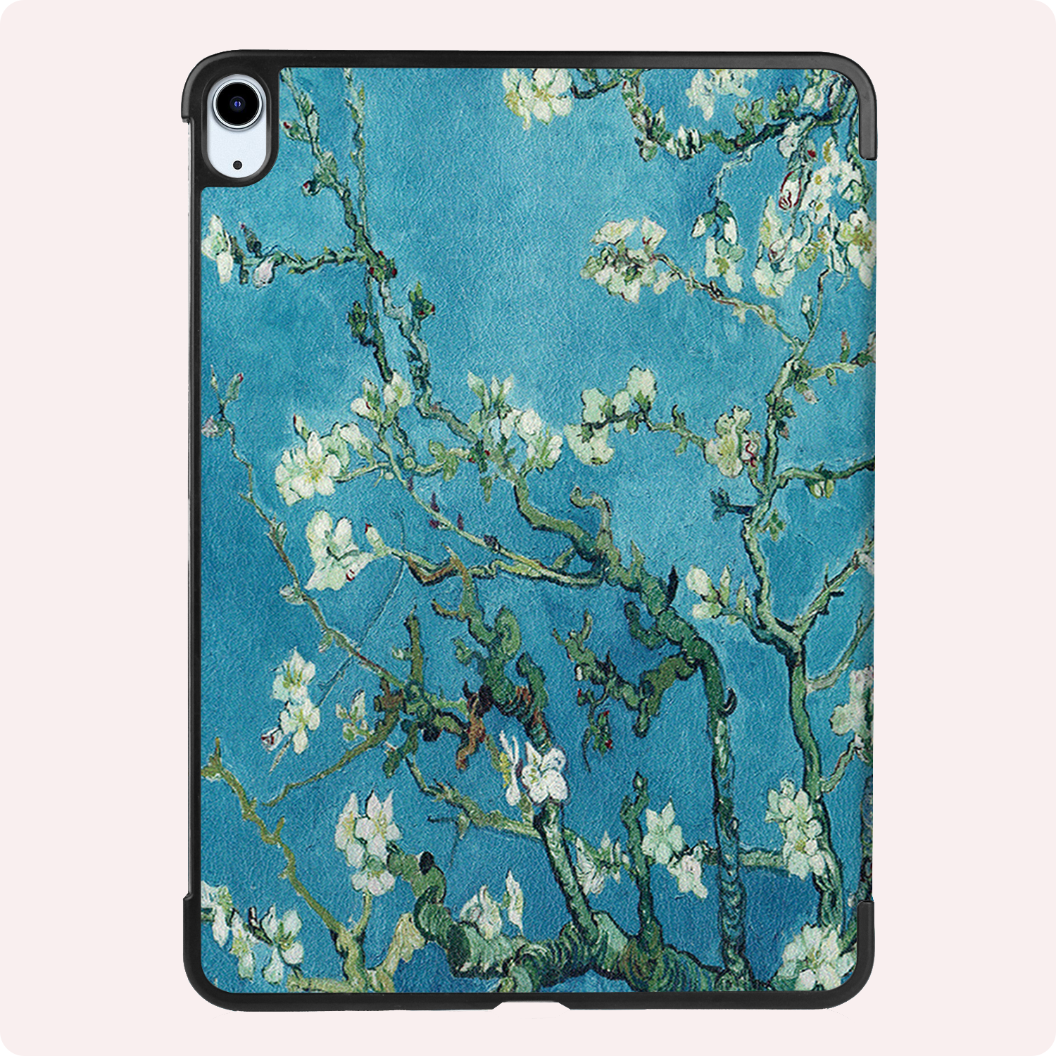 NoXx Hoesje Geschikt voor iPad Air 6 (13 inch) Hoesje Case Hard Cover Hoes Book Case Met Uitsparing Geschikt voor Apple Pencil - Bloesem