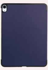 NoXx Hoesje Geschikt voor iPad Air 6 (13 inch) Hoesje Case Hard Cover Hoes Book Case Met Uitsparing Geschikt voor Apple Pencil - Donkerblauw
