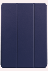 NoXx Hoesje Geschikt voor iPad Air 6 (13 inch) Hoesje Case Hard Cover Hoes Book Case Met Uitsparing Geschikt voor Apple Pencil - Donkerblauw