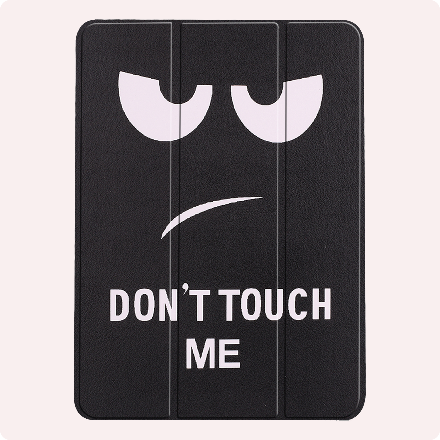 NoXx Hoesje Geschikt voor iPad Air 6 (13 inch) Hoesje Case Hard Cover Hoes Book Case Met Uitsparing Geschikt voor Apple Pencil - Don't Touch Me