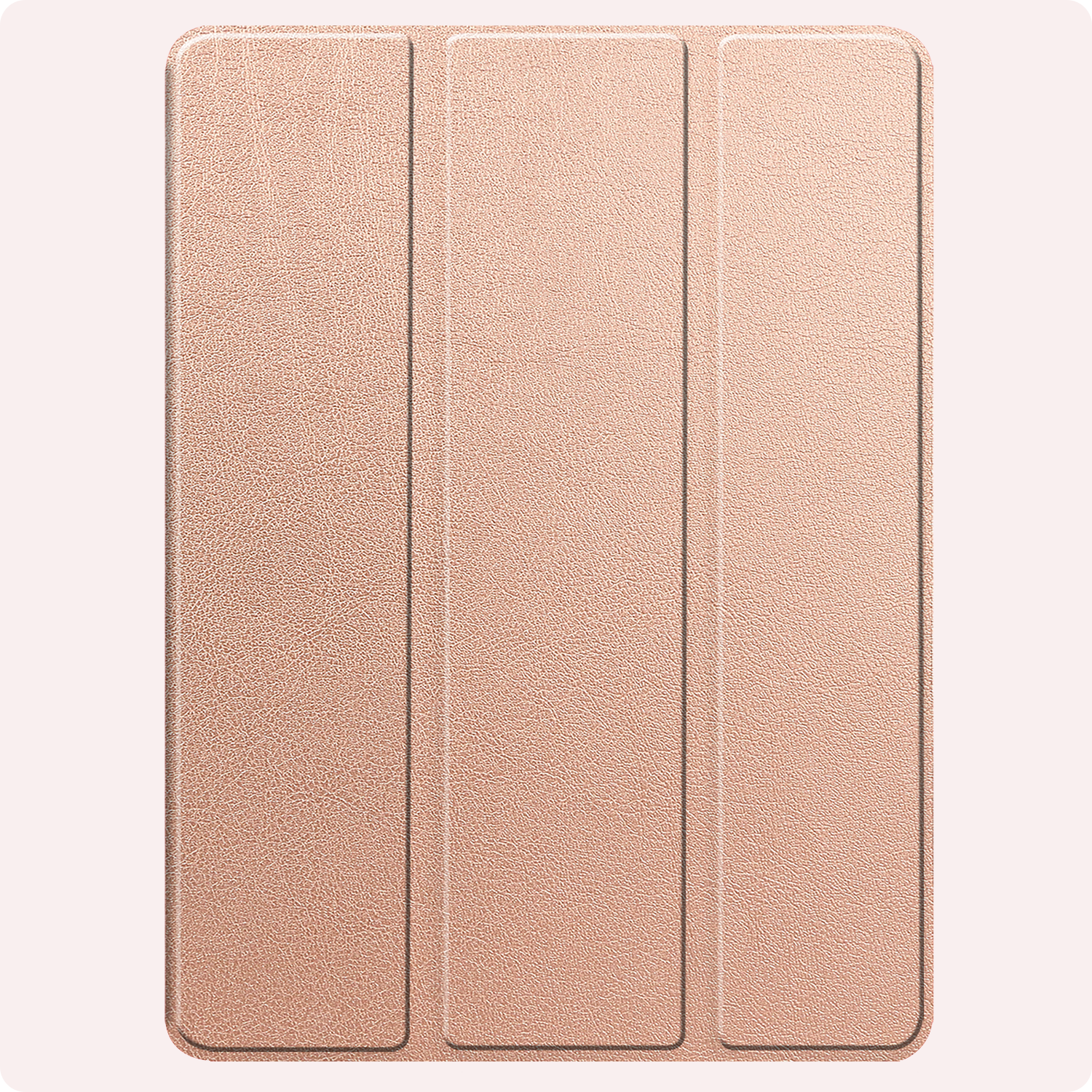 NoXx Hoesje Geschikt voor iPad Pro 2024 (13 inch) Hoesje Case Hard Cover Hoes Book Case Met Uitsparing Geschikt voor Apple Pencil Met Screenprotector - Rosé goud