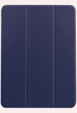 NoXx Hoesje Geschikt voor iPad Air 6 (11 inch) Hoesje Case Hard Cover Hoes Book Case Met Screenprotector - Donkerblauw