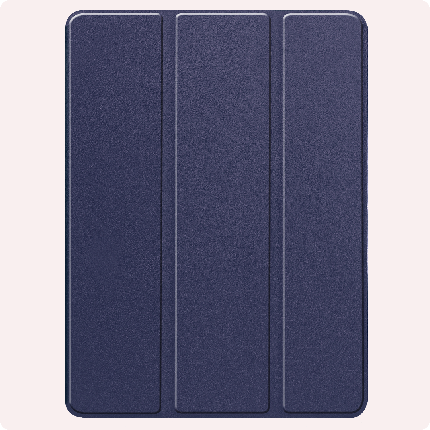 NoXx Hoesje Geschikt voor iPad Pro 2024 (13 inch) Hoesje Case Hard Cover Hoes Book Case Met Uitsparing Geschikt voor Apple Pencil Met Screenprotector - Donkerblauw