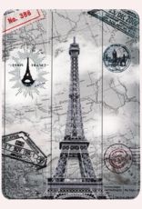 NoXx Hoesje Geschikt voor iPad Air 6 (11 inch) Hoesje Case Hard Cover Hoes Book Case Met Screenprotector - Eiffeltoren