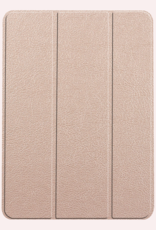NoXx Hoesje Geschikt voor iPad Air 6 (11 inch) Hoesje Case Hard Cover Hoes Book Case Met Screenprotector - Goud