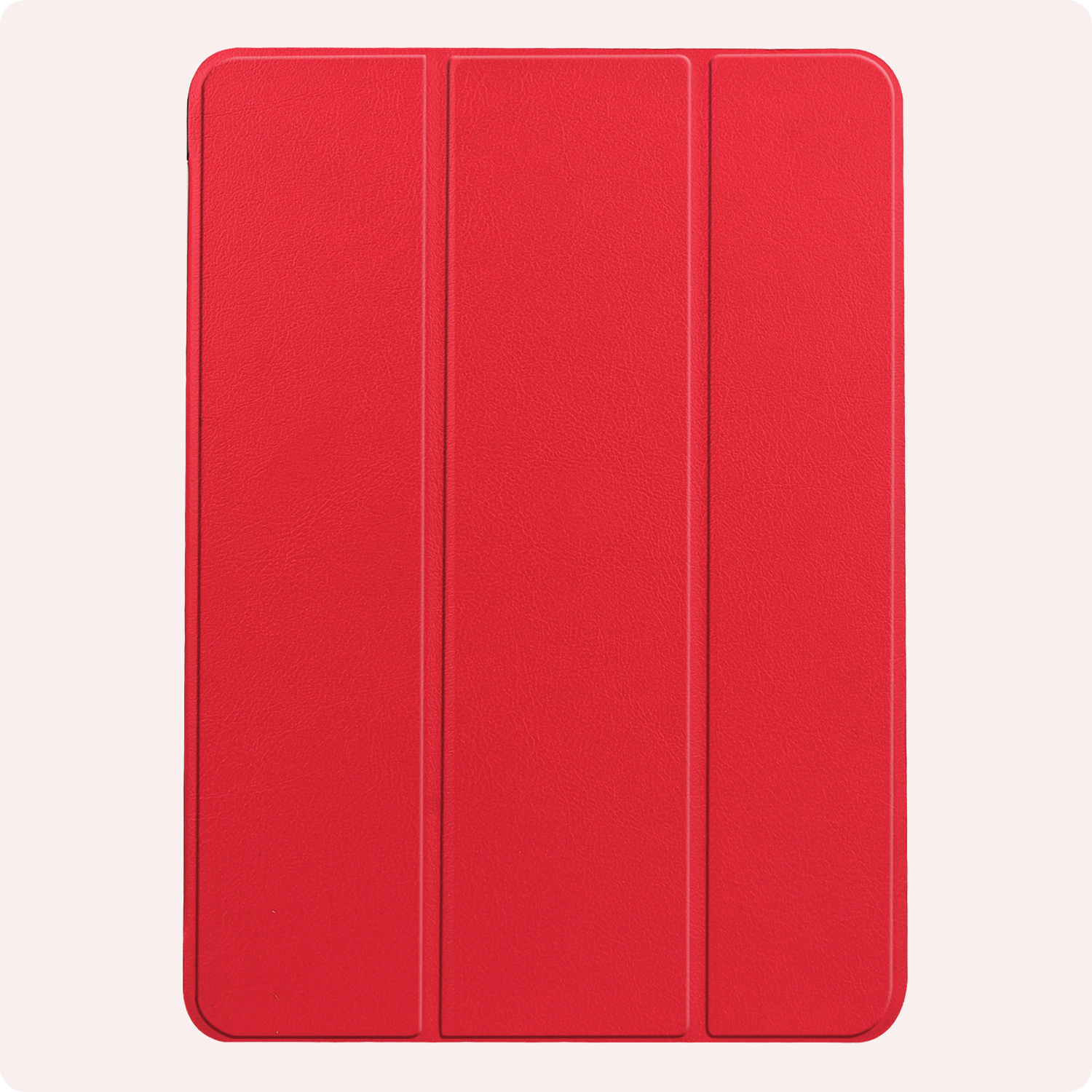NoXx Hoesje Geschikt voor iPad Air 6 (11 inch) Hoesje Case Hard Cover Hoes Book Case Met Screenprotector - Rood