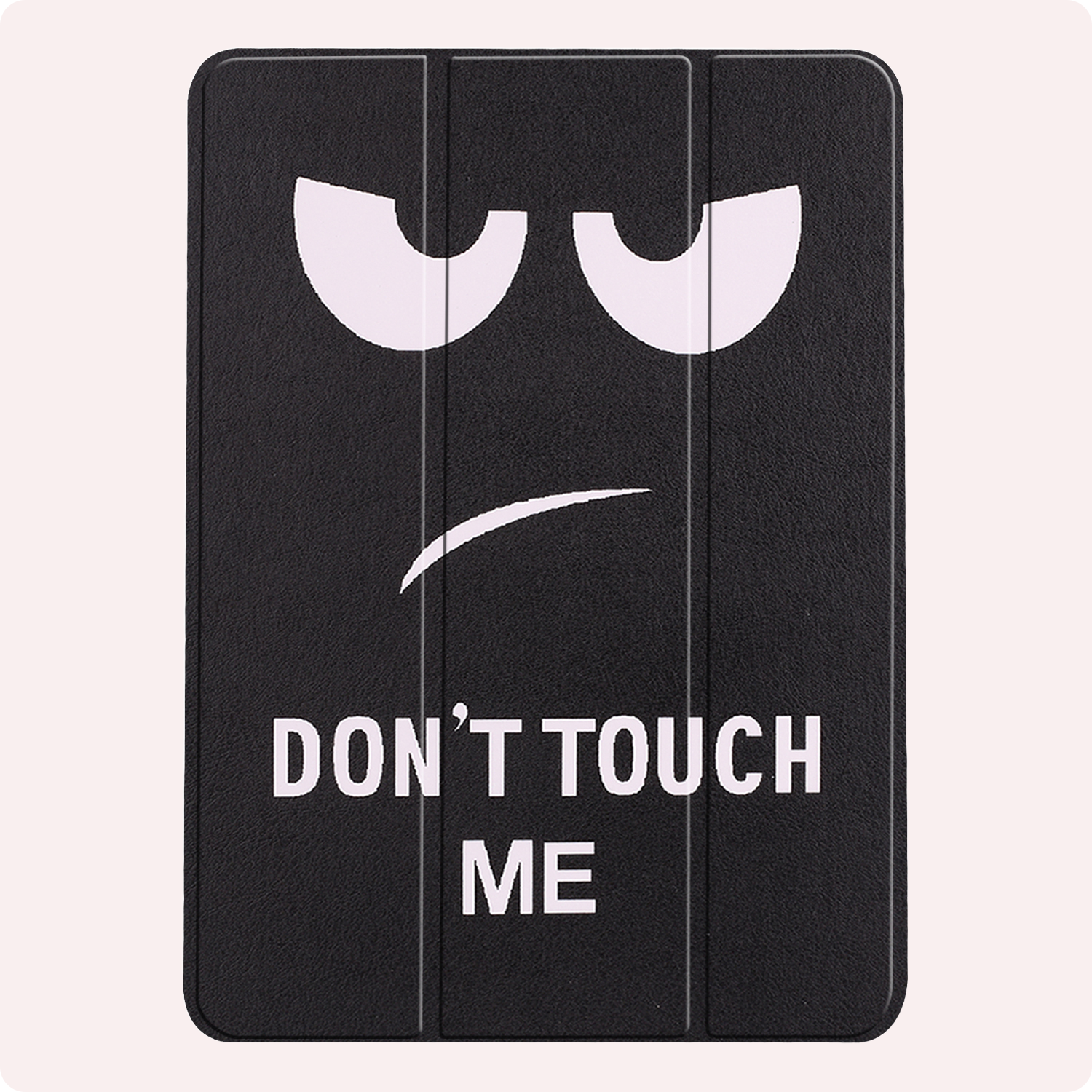 NoXx Hoesje Geschikt voor iPad Air 6 (11 inch) Hoesje Case Hard Cover Hoes Book Case Met Screenprotector - Don't Touch Me