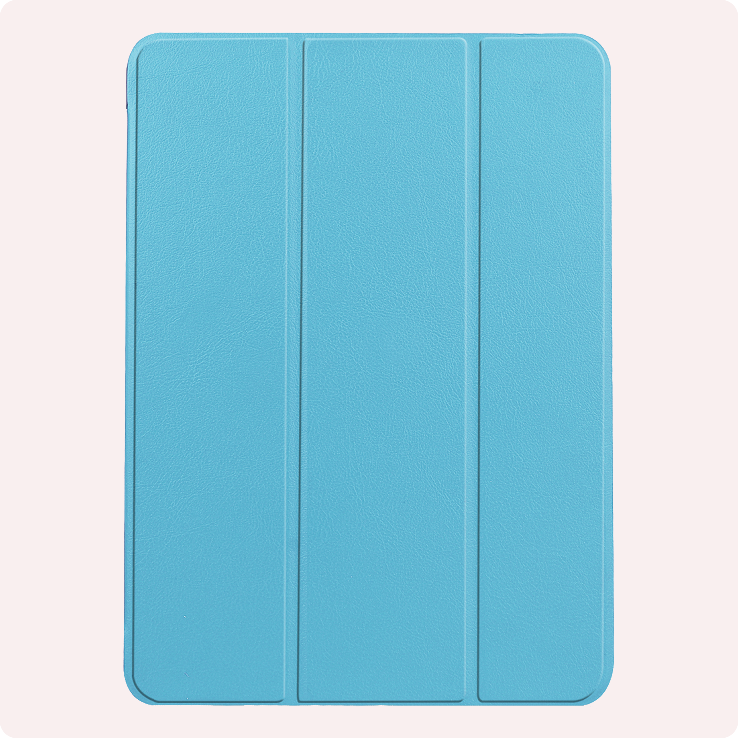 NoXx Hoesje Geschikt voor iPad Air 6 (11 inch) Hoesje Case Hard Cover Hoes Book Case Met Uitsparing Geschikt voor Apple Pencil Met Screenprotector - Lichtblauw