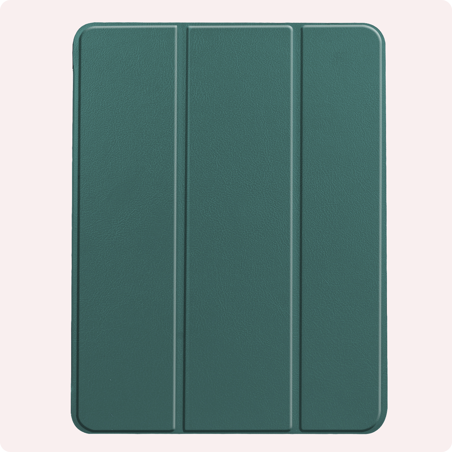 NoXx Hoesje Geschikt voor iPad Air 6 (13 inch) Hoesje Case Hard Cover Hoes Book Case Met Uitsparing Geschikt voor Apple Pencil Met Screenprotector - Donkergroen