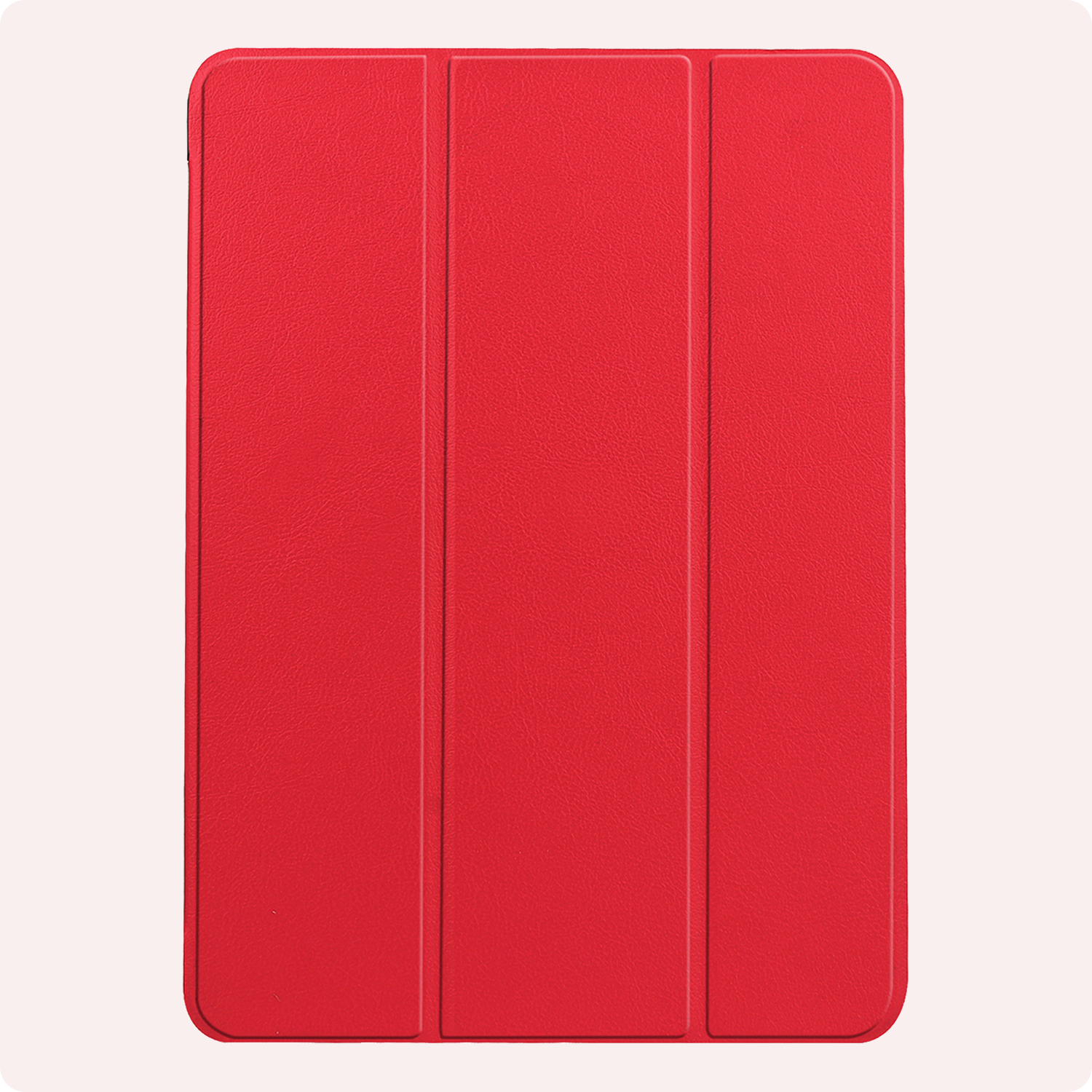 NoXx Hoesje Geschikt voor iPad Air 6 (13 inch) Hoesje Case Hard Cover Hoes Book Case Met Uitsparing Geschikt voor Apple Pencil Met Screenprotector - Rood