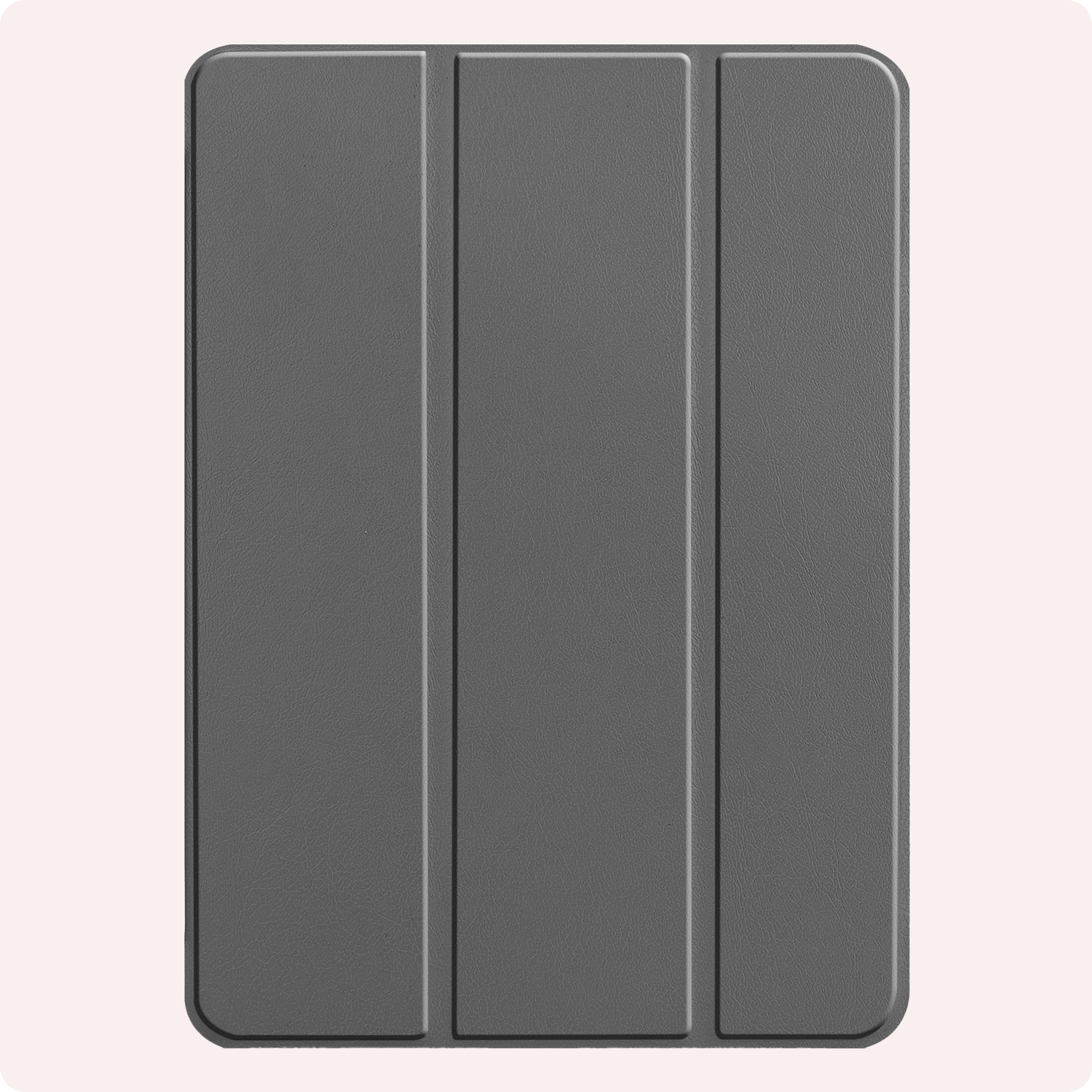 NoXx Hoesje Geschikt voor iPad Pro 2024 (11 inch) Hoesje Case Hard Cover Hoes Book Case Met Screenprotector - Grijs