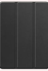 NoXx Hoesje Geschikt voor iPad Pro 2024 (11 inch) Hoesje Case Hard Cover Hoes Book Case Met Uitsparing Geschikt voor Apple Pencil Met Screenprotector - Zwart