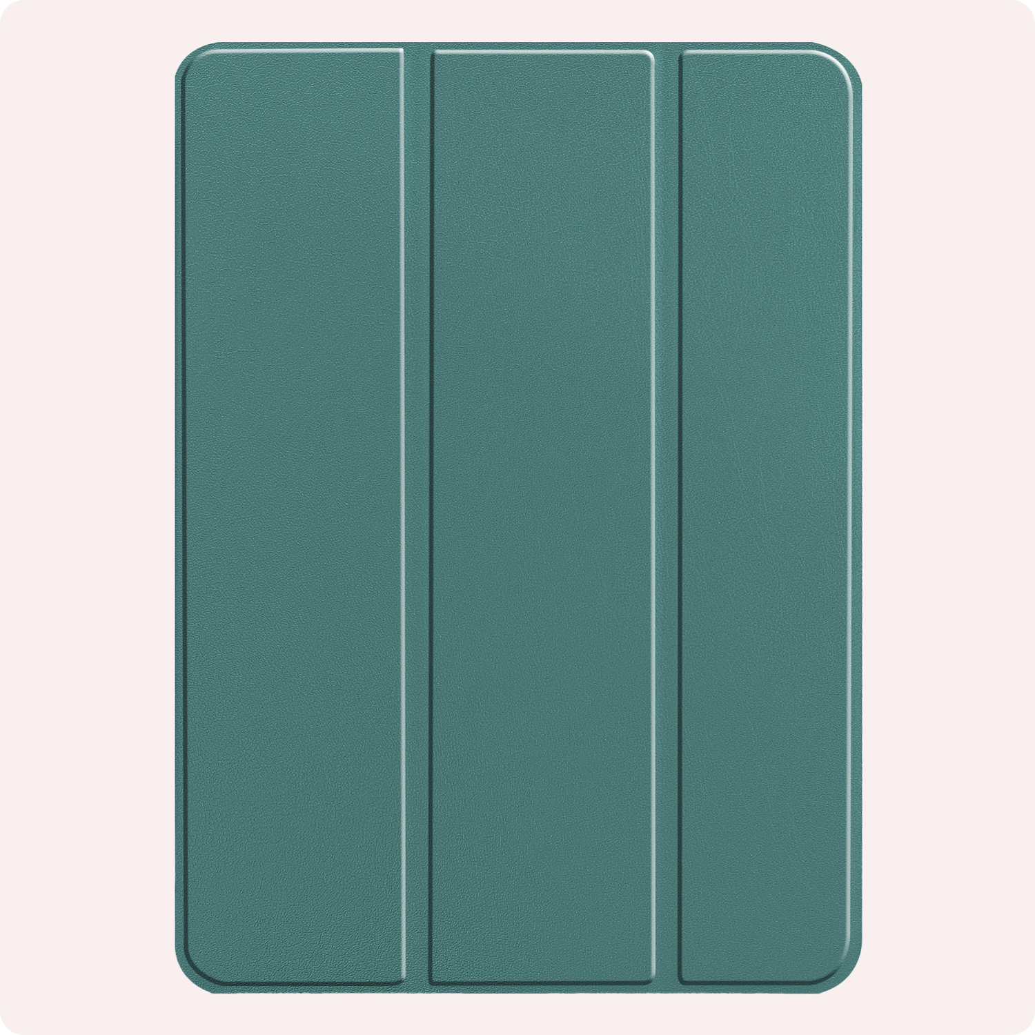 NoXx Hoesje Geschikt voor iPad Pro 2024 (13 inch) Hoesje Case Hard Cover Hoes Book Case Met Screenprotector - Donkergroen