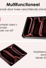 NoXx Hoesje Geschikt voor iPad Pro 2024 (13 inch) Hoesje Case Hard Cover Hoes Book Case Met Screenprotector - Grijs