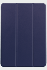BASEY. Hoesje Geschikt voor iPad Air 6 (11 inch) Hoes Case Tablet Hoesje Tri-fold Met Screenprotector - Hoes Geschikt voor iPad Air 2024 (11 inch) Hoesje Hard Cover Bookcase Hoes - Donkerblauw