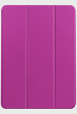 BASEY. Hoesje Geschikt voor iPad Air 6 (11 inch) Hoes Case Tablet Hoesje Tri-fold Met Screenprotector - Hoes Geschikt voor iPad Air 2024 (11 inch) Hoesje Hard Cover Bookcase Hoes - Paars