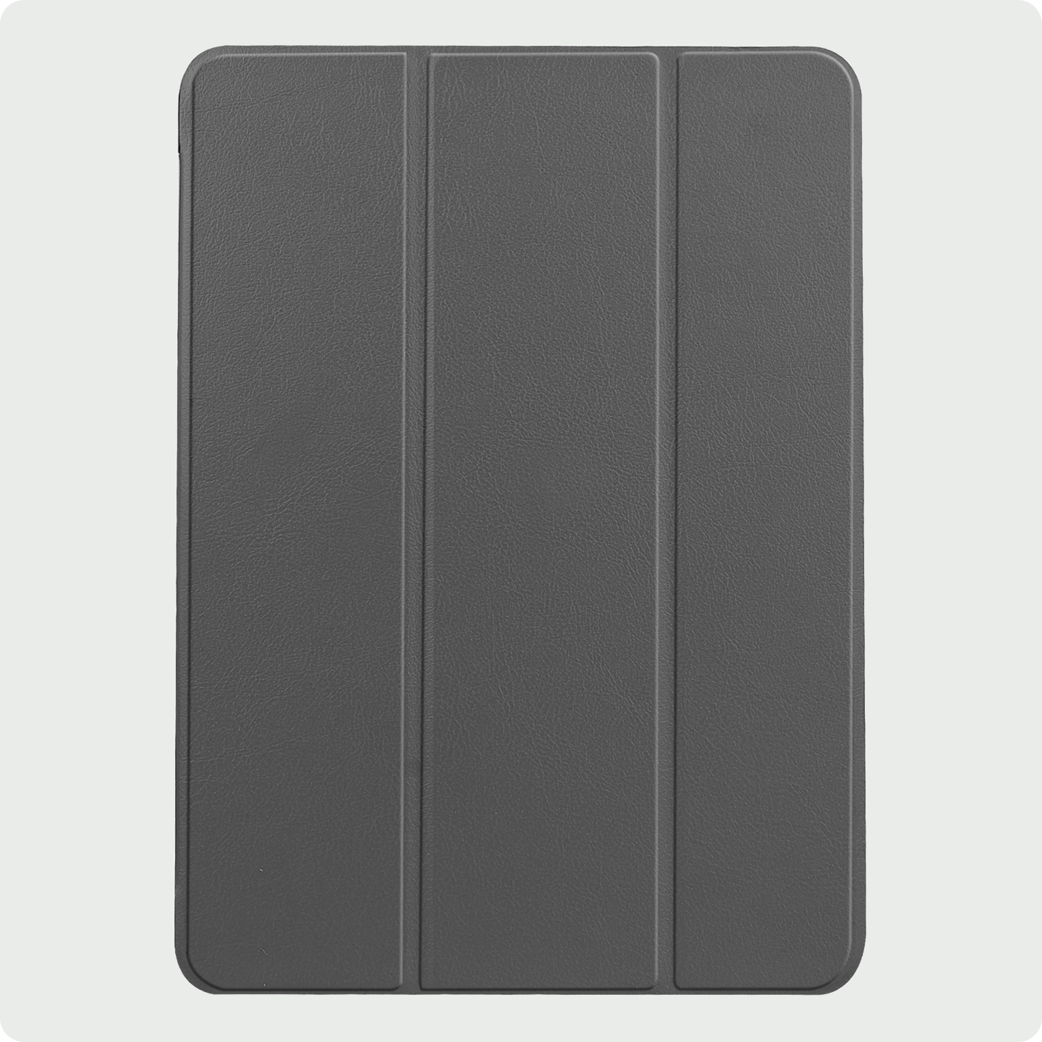 BASEY. Hoesje Geschikt voor iPad Air 6 (13 inch) Hoes Case Tablet Hoesje Tri-fold Met Screenprotector - Hoes Geschikt voor iPad Air 2024 (13 inch) Hoesje Hard Cover Bookcase Hoes - Grijs