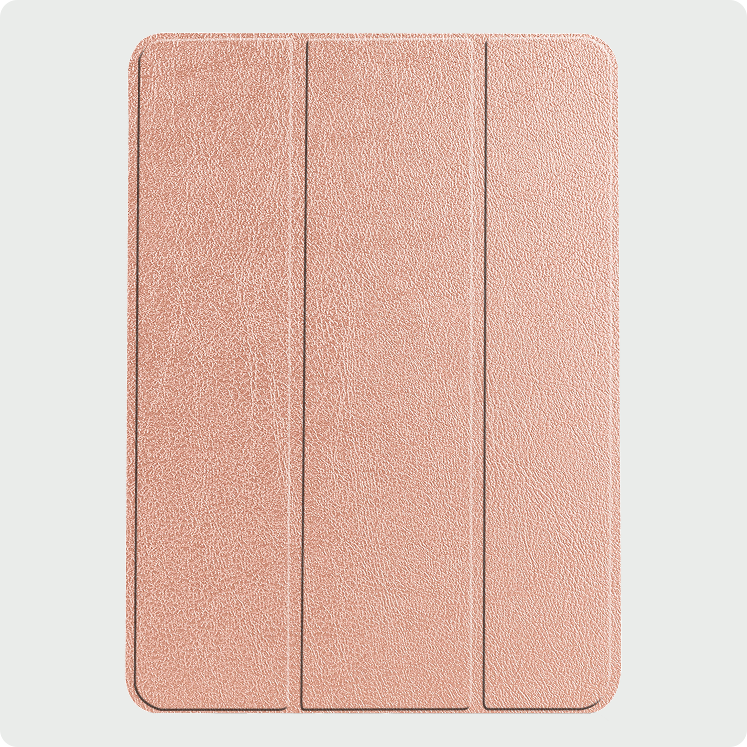 BASEY. Hoesje Geschikt voor iPad Air 6 (13 inch) Hoes Case Tablet Hoesje Tri-fold Met Uitsparing Geschikt voor Apple Pencil Met Screenprotector - Hoes Geschikt voor iPad Air 2024 (13 inch) Hoesje Hard Cover Bookcase Hoes - Rosé goud