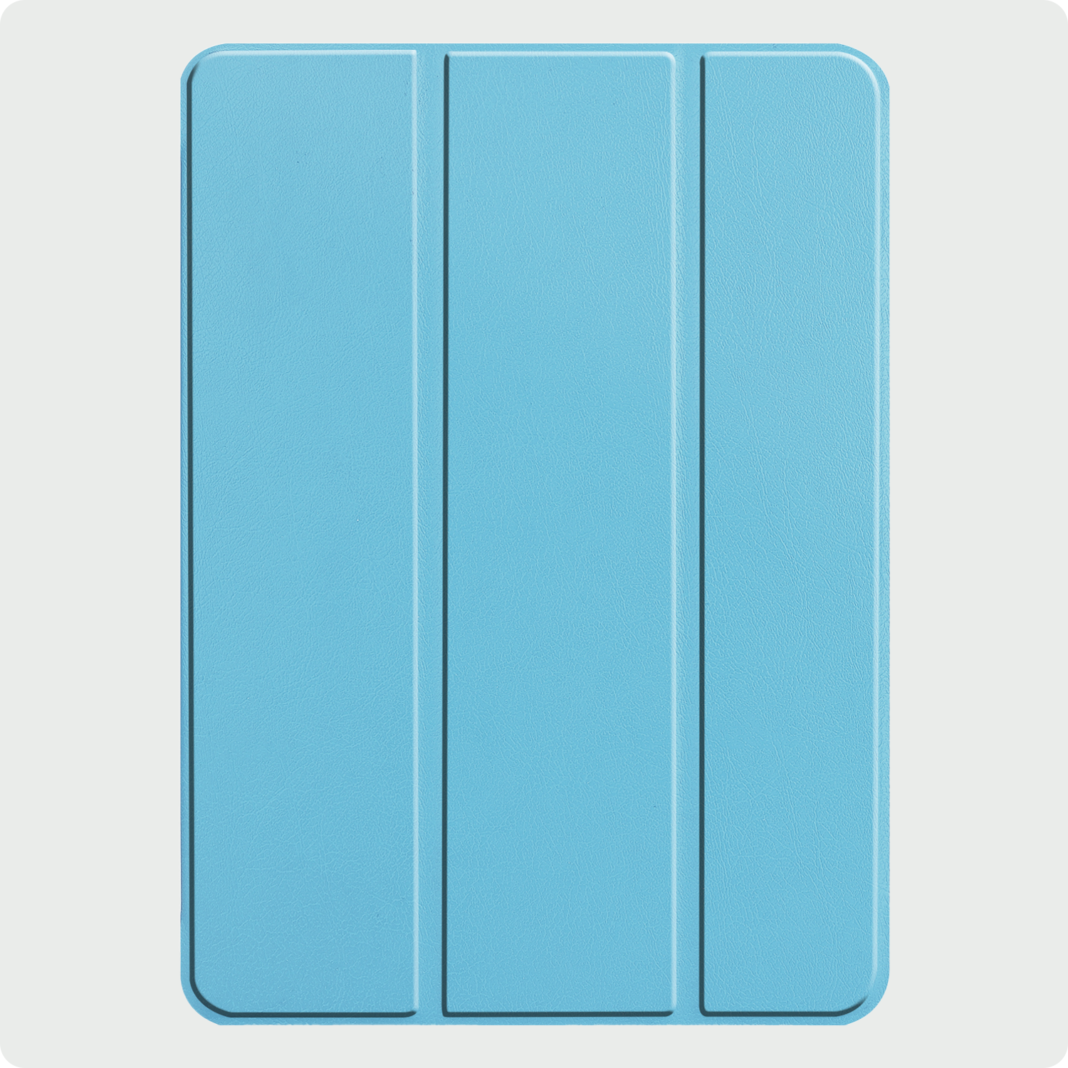 BASEY. Hoesje Geschikt voor iPad Pro 2024 (11 inch) Hoes Case Tablet Hoesje Tri-fold Met Screenprotector - Hoes Geschikt voor iPad Pro 2024 11 inch (7e generatie) Hoesje Hard Cover Bookcase Hoes - Lichtblauw