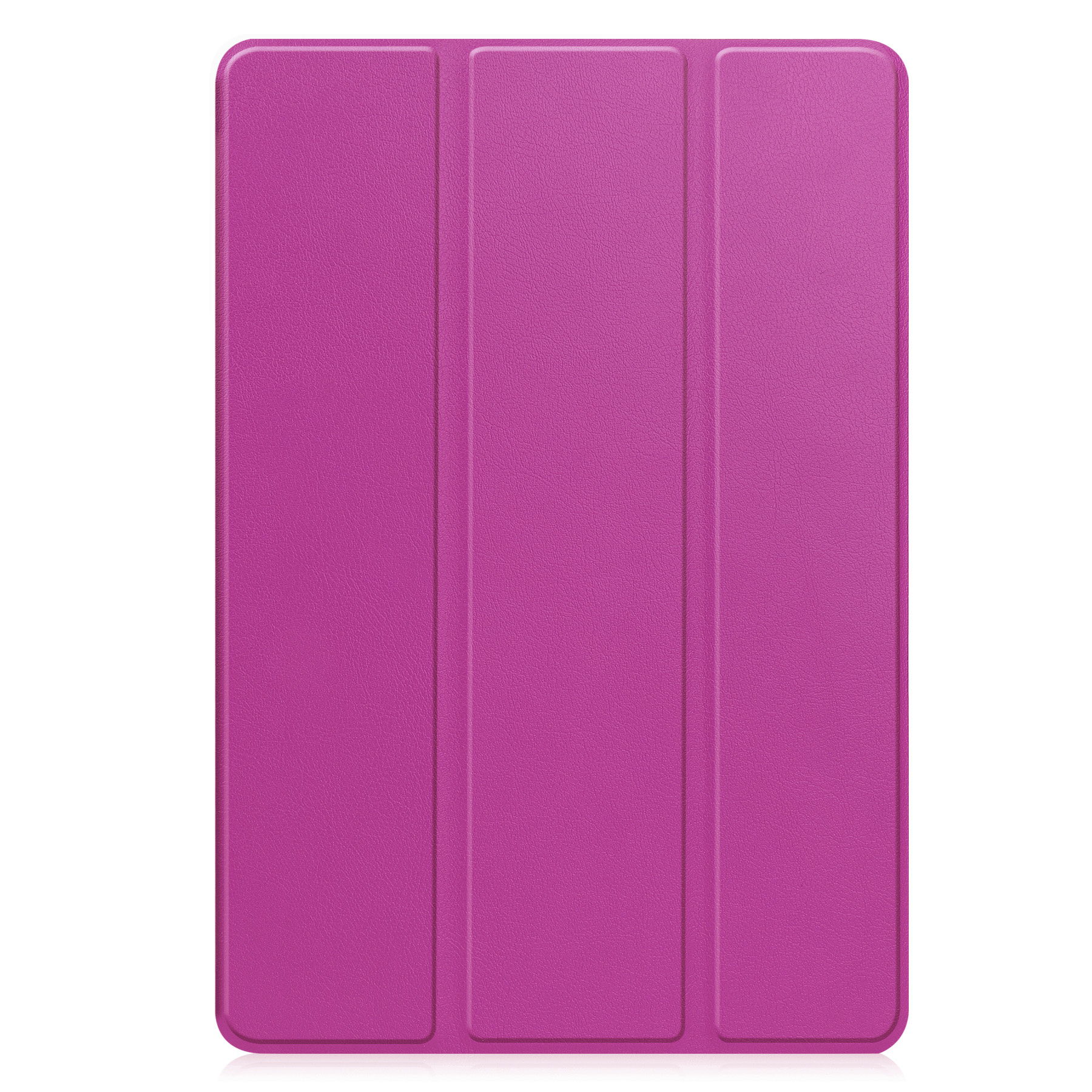 BASEY. Hoesje Geschikt voor Samsung Galaxy Tab S9 FE Plus Hoes Case Tablet Hoesje Tri-fold Met Uitsparing Geschikt voor S Pen Met Screenprotector - Hoes Geschikt voor Samsung Tab S9 FE Plus Hoesje Hard Cover Bookcase Hoes - Paars