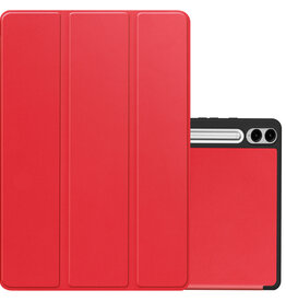 NoXx NoXx Samsung Galaxy Tab S9 FE Plus Hoesje Met Uitsparing S Pen - Rood
