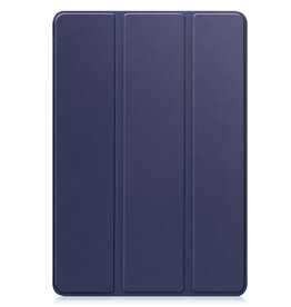 Nomfy Nomfy Samsung Galaxy Tab S9 FE Plus Hoesje Met Uitsparing S Pen - Donkerblauw