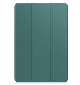 Nomfy Nomfy Samsung Galaxy Tab S9 FE Plus Hoesje Met Uitsparing S Pen - Donkergroen