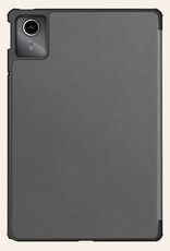 Nomfy Hoes Geschikt voor Lenovo Tab M11 Hoes Tri-fold Tablet Hoesje Case - Hoesje Geschikt voor Lenovo Tab M11 (11 inch) Hoesje Hardcover Bookcase - Grijs